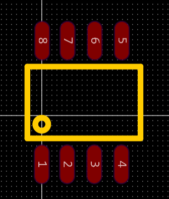 LM393封装绘制